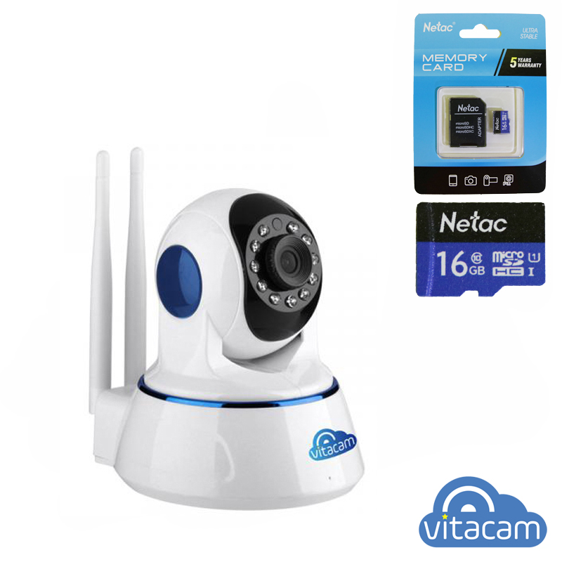 CAMERA VITACAM VT720P - 1.0MPX - 720P PTZ ĐÀM THOẠI 2 CHIỀU