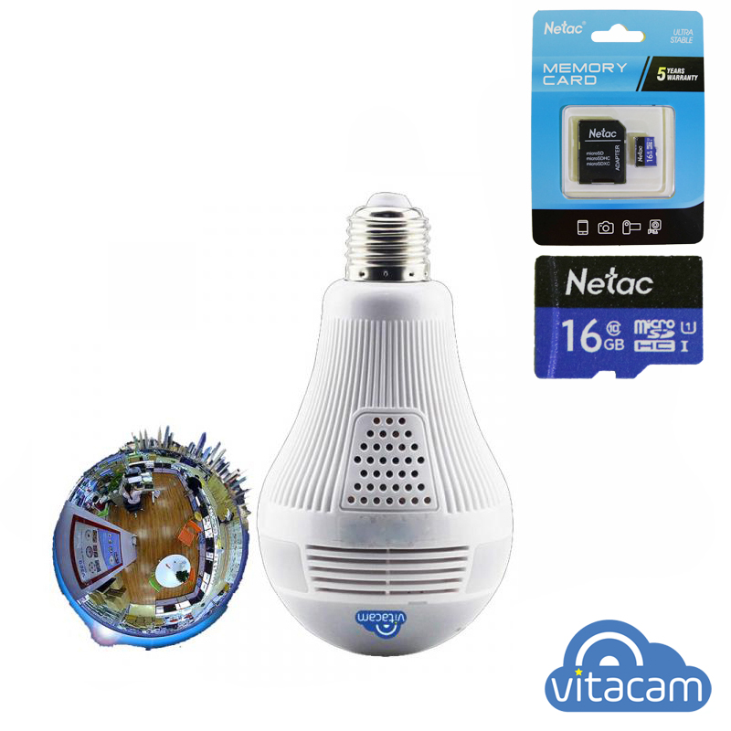 CAMERA PANORAMA VITACAM VR960 - CAMERA BÓNG ĐÈN 1.3MPX - HD 960P