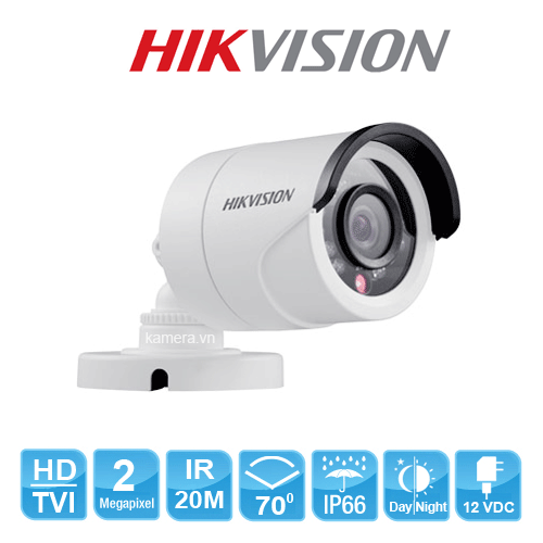 Camera HDTVI thân hồng ngoại Hikvision DS-2CE16D0T-IR (2.0MP)