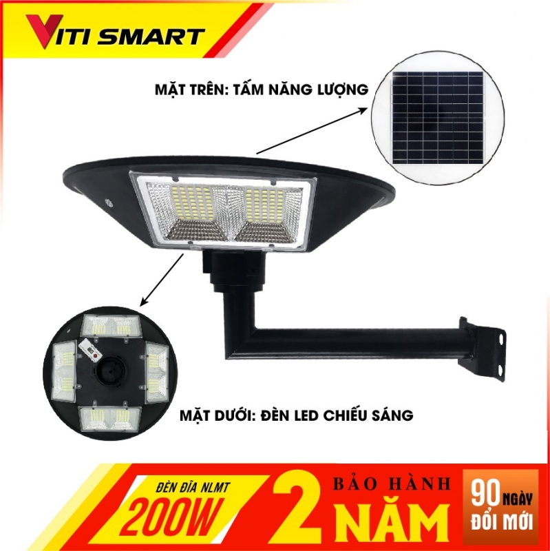 ĐÈN NĂNG LƯỢNG MẶT TRỜI DẠNG ĐĨA BAY - CHIẾU SÁNG SÂN VƯỜN CÔNG VIÊN