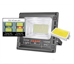 ĐÈN PHA LED NĂNG LƯỢNG MẶT TRỜI GIÁ TỐT, BẢO HÀNH 2 NĂM