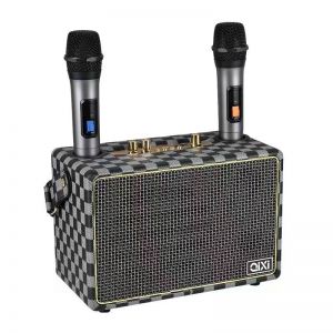 Loa Bluetooth Qixi SK-2036: Loa không dây giá rẻ, chất lượng cao (Kèm 2 micro không dây)